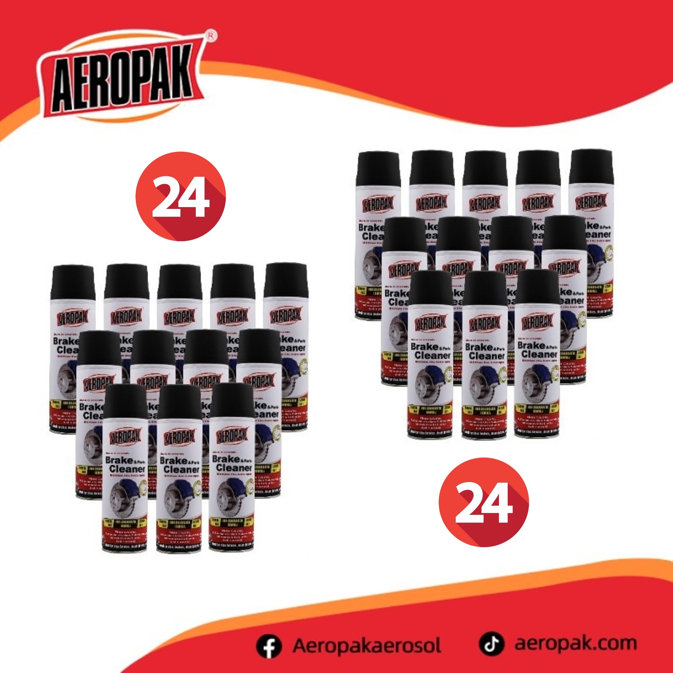 Aeropak Brake and Part Cleaner “Case”