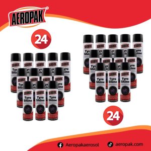 Aeropak Tyre Shine Spray “Case”