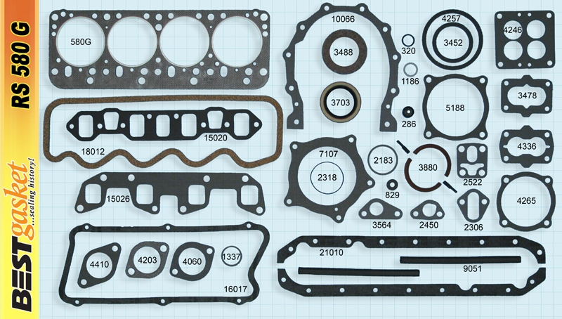 1956-1958 Dodge/Plymouth/DeSoto Engine Rebuilding Set RS580G